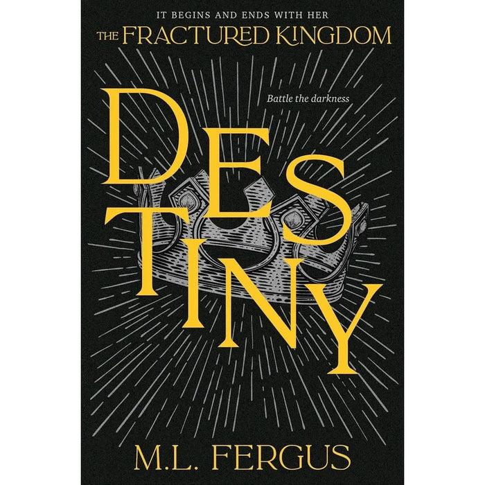 Fractured Kingdom Series 3 Books Collection Set By M.L Fergus( Prophecy,Odyssey,Destiny) - The Book Bundle