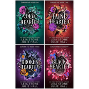 Cursed Fae Series 4 Books Collection Set By Leia Stone & Julie Hall (Cold Hearted ,Faint Hearted ,Broken Hearted & Black Hearted) - The Book Bundle