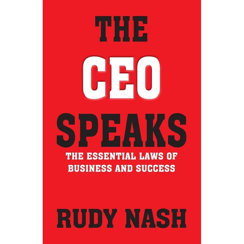 Diary of a CEO Steven Bartlett , CEO Speaks Rudy Rudy Nash 2 Books Set - The Book Bundle