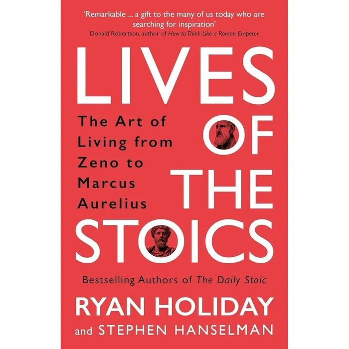 Daily Meditations Wren Taylor, Lives of the Stoics Ryan Holiday 2 Books Collection Set - The Book Bundle
