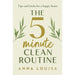 5 Minute Clean Routine (HB) Anna Louisa,Decluttering Isn’t Therapy Clara Wren 2 Books Collection Set - The Book Bundle