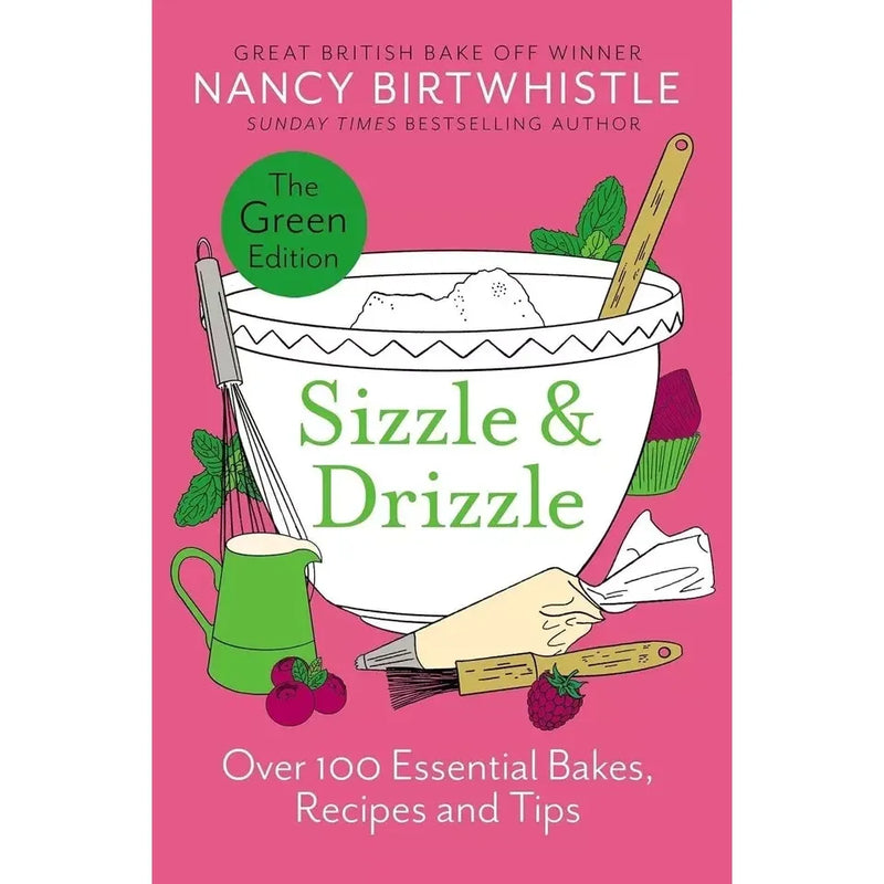 Nancy Birtwhistle collection of six books on cleaning and green living, shown in a neat set with colorful covers.