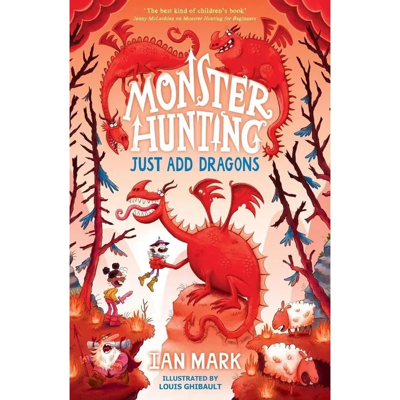 Monster Hunting Series 3 Books Collection Set by Ian Mark (Monster Hunting For Beginners, Monsters Bite Back, Just Add Dragons) - The Book Bundle