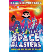 Space Blasters Series 3 Books Collection Set by Katie and Kevin Tsang (Suzie Saves The Universe, Suzie and the Moon Bugs, Suzie and the Comet of Chaos) - The Book Bundle