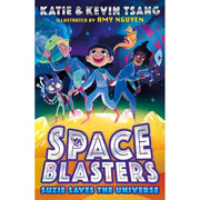 Space Blasters Series 3 Books Collection Set by Katie and Kevin Tsang (Suzie Saves The Universe, Suzie and the Moon Bugs, Suzie and the Comet of Chaos) - The Book Bundle