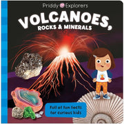 Priddy Explorers Series 8 Book Collection by Roger Priddy featuring space, sharks, dinosaurs, human body, bugs, volcanoes, and machines