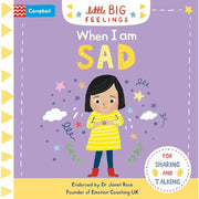 Campbell Little Big Feelings Series 8 children's books collection set showing colorful covers about emotions and kindness.