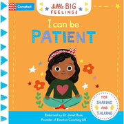 Campbell Little Big Feelings Series 8 children's books set by Campbell Books, featuring titles on emotions like kindness, worry, happiness, and anger.