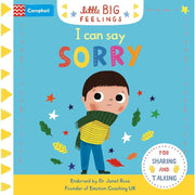 Campbell Little Big Feelings Series 8 children's books collection by Campbell Books, featuring titles about emotions and kindness.