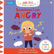 Campbell Little Big Feelings Series 8 children's books collection including I Like to Be Kind, I Am Happy, and more by Campbell Books.