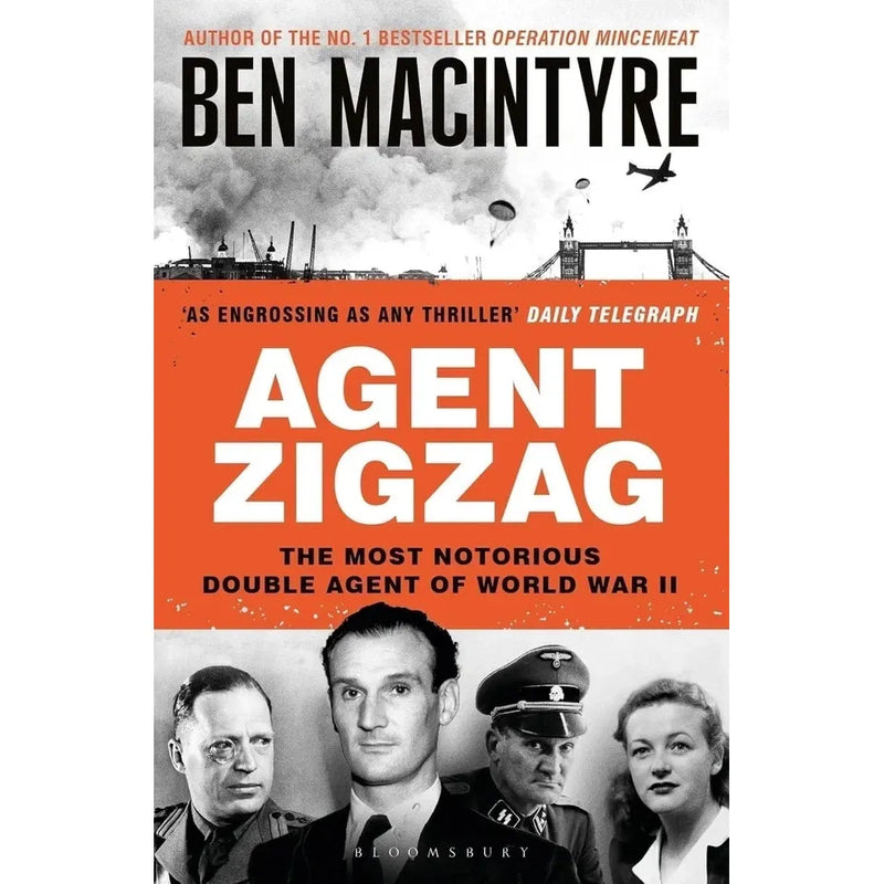 Ben Macintyre 4 Books The True Story Collection Set(Double Cross, Operation Mincemeat ,A Foreign Field  & Agent Zigzag) - The Book Bundle