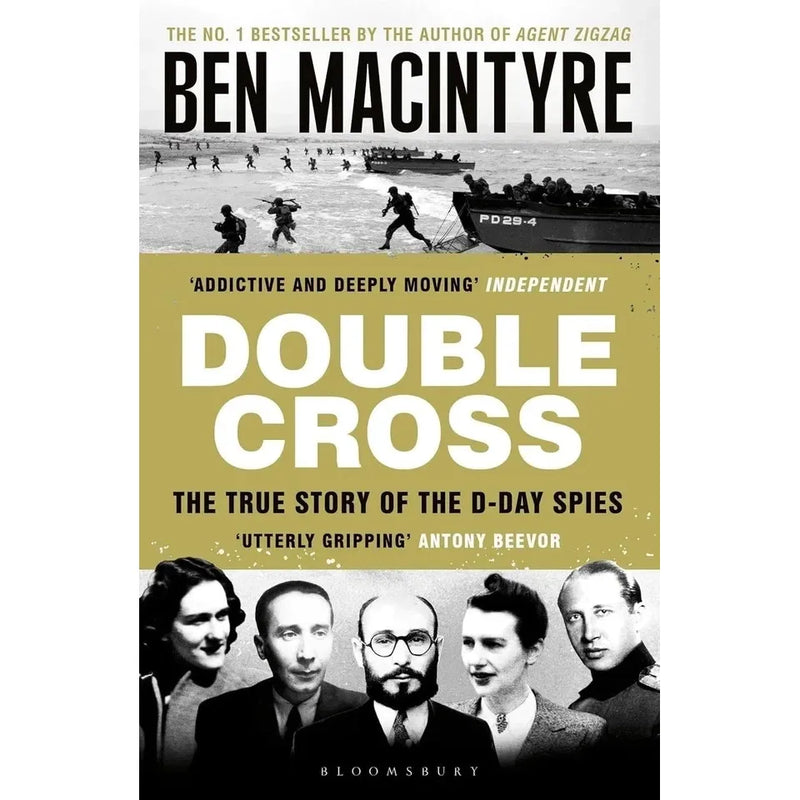 Ben Macintyre 4 Books The True Story Collection Set(Double Cross, Operation Mincemeat ,A Foreign Field  & Agent Zigzag) - The Book Bundle