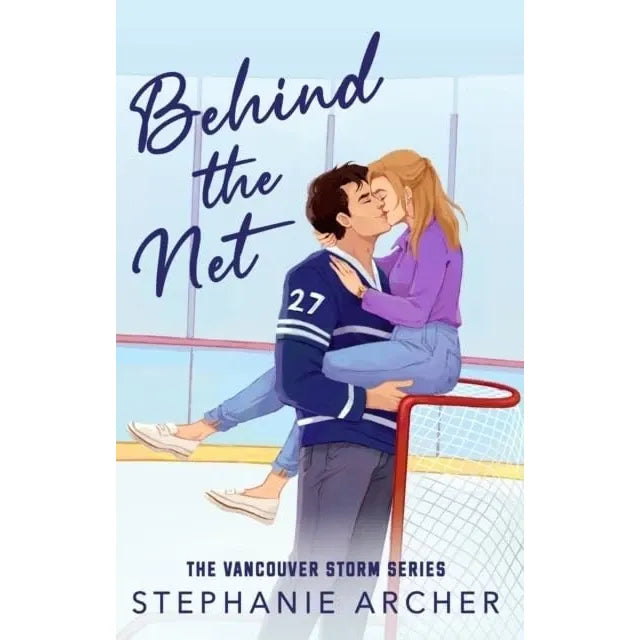 Vancouver Storm Series 1-5 Books Collection Set by Stephanie Archer(Behind The Net, The Fake Out ,The Wingman ,Gloves Off & The Wild Card) - The Book Bundle