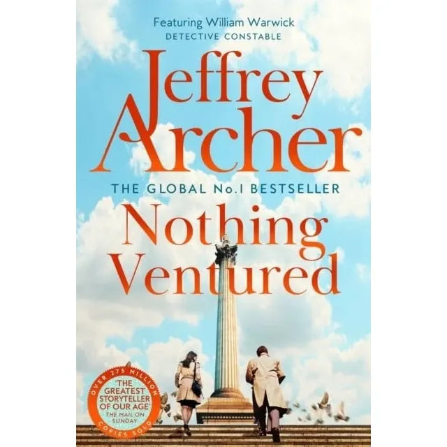 William Warwick novels collection set by Jeffrey Archer, including books 1 to 8 in a hardcover edition with illustrative covers.