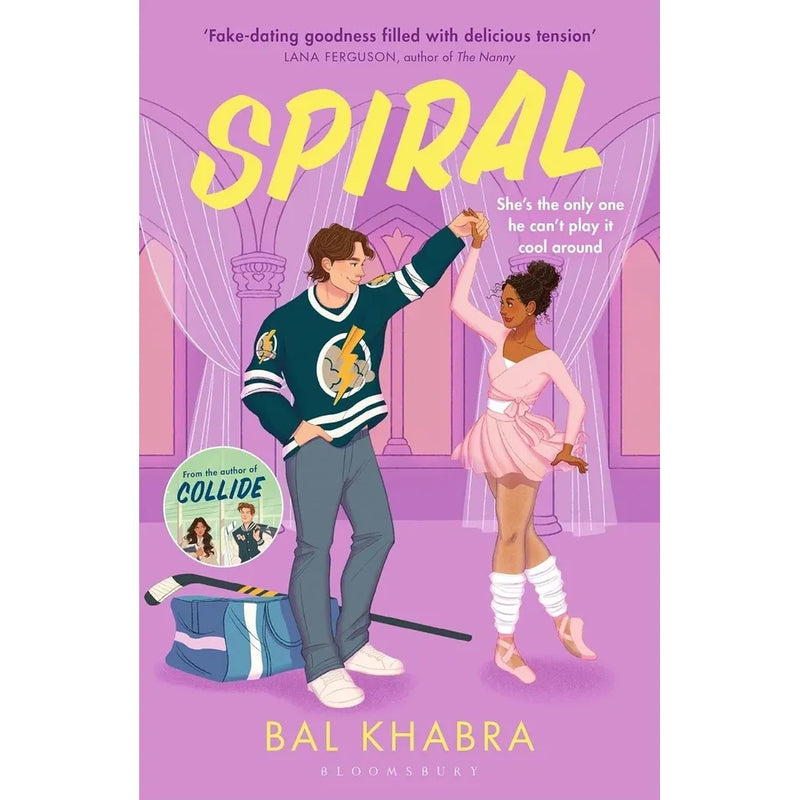 Off the Ice Series By Bal Khabra 3 Books Collection Set (Collide, Spiral, Revolve) - The Book Bundle