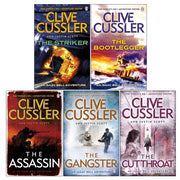 Isaac Bell Series 6-10 Collection 5 Books Set by by Clive Cussler & Justin Scott - The Book Bundle