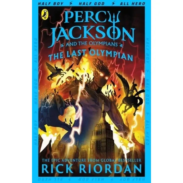 Percy Jackson and the Olympians Series 1-7 Books Collection Set by Rick Riordan