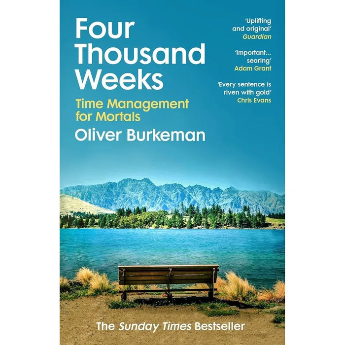 Four Thousand Weeks Oliver Burkeman , Time Off John Fitch, Max Frenzel 2 Books Collection Set