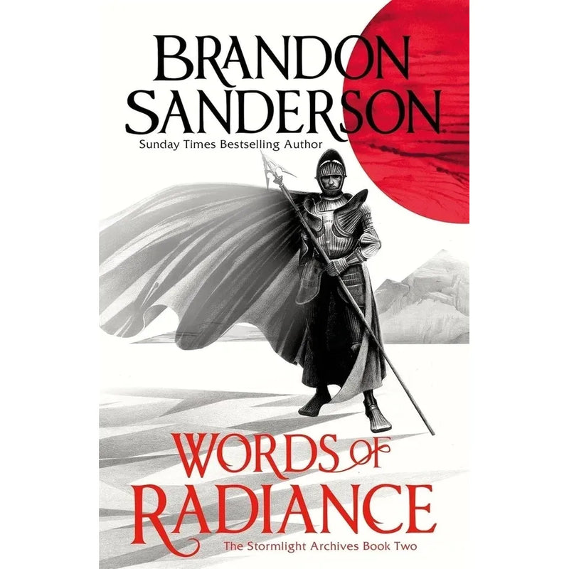Set of five Stormlight Archive books by Brandon Sanderson, part of the Gollancz Ltd collection, featuring colorful cover art.