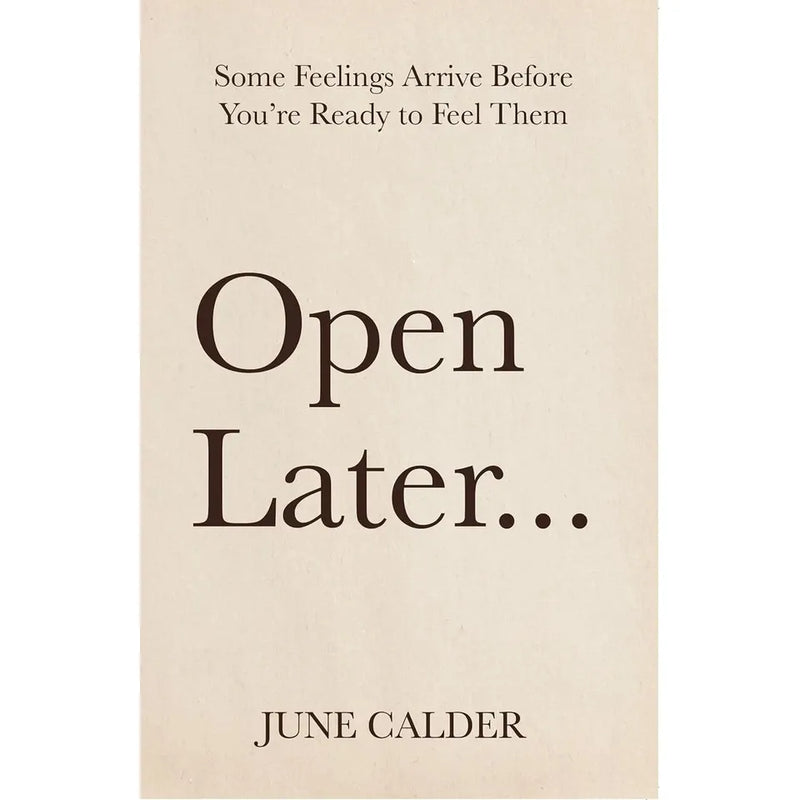 Open Later by  June Calder ,The Brain at Rest by  Joseph Jebelli 2 Books Collection Set - The Book Bundle