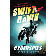 Swift and Hawk Series 4 Books Collection by Logan Macx featuring Undercover, Supernova, Cyberspies, and Shiver in a Walker Books set.