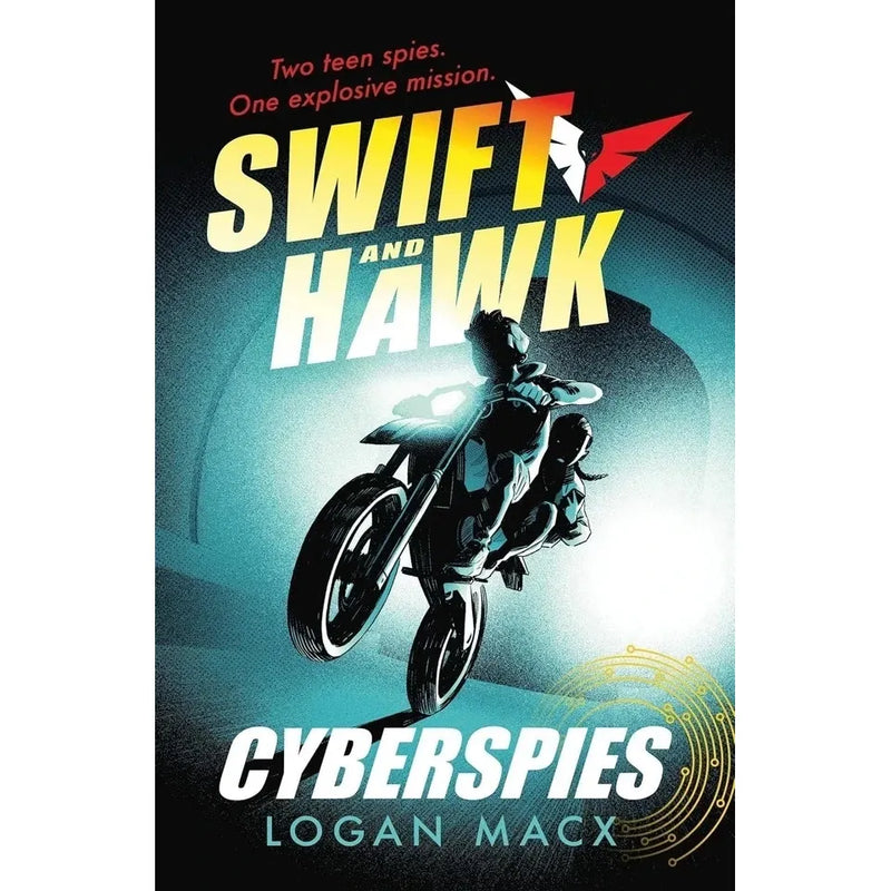 Swift and Hawk Series 4 Books Collection by Logan Macx featuring Undercover, Supernova, Cyberspies, and Shiver in a Walker Books set.