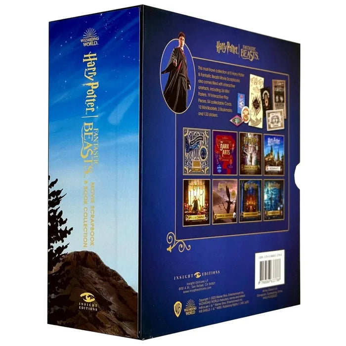 Wizarding World Movie Scrapbooks–Harry Potter & Fantastic Beasts 8 Books Box Set - The Book Bundle