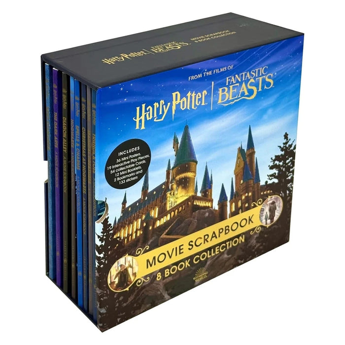 Wizarding World Movie Scrapbooks–Harry Potter & Fantastic Beasts 8 Books Box Set - The Book Bundle