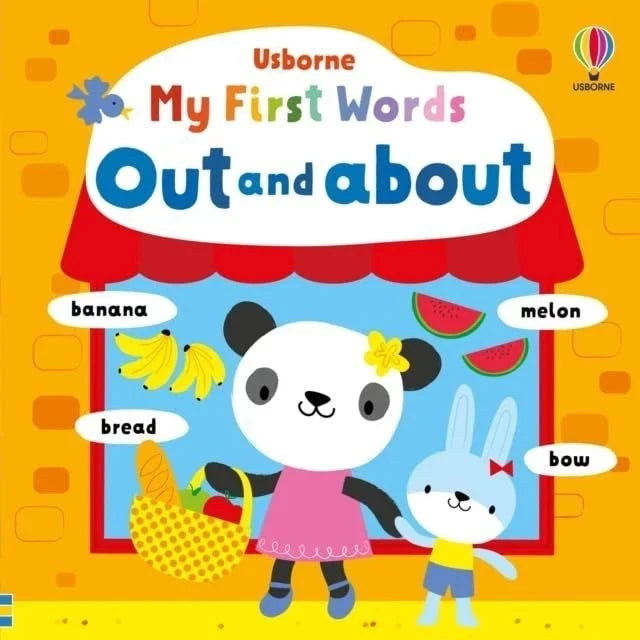 Usborne My First Words Collection 5 Books Set By Fiona Watt - The Book Bundle