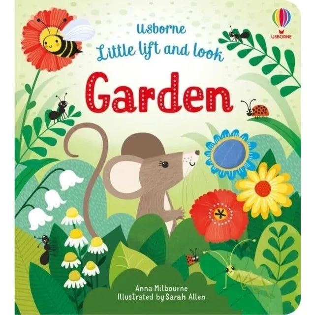 Little Lift and Look 8 Books Collection Set By Anna Milbourne(Red Fox,Baby Bunny,Busy Bee,Spotty Frog, Jungle ,Bugs,Under the Sea & Garden) - The Book Bundle
