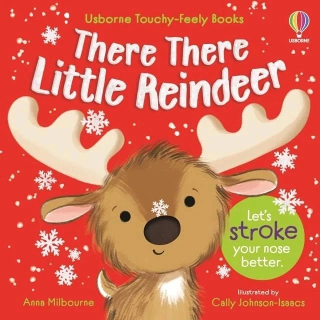 Usborne Touchy Feely book Collection 6 Books Set By Anna Milbourne(Kitten,Reindeer, Lamb,Bear,Puppy &Bunny) - The Book Bundle