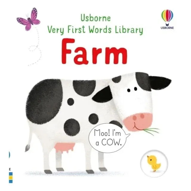 Usborne Very First Words Library Collection 10 Books Set By Matthew Oldham - The Book Bundle