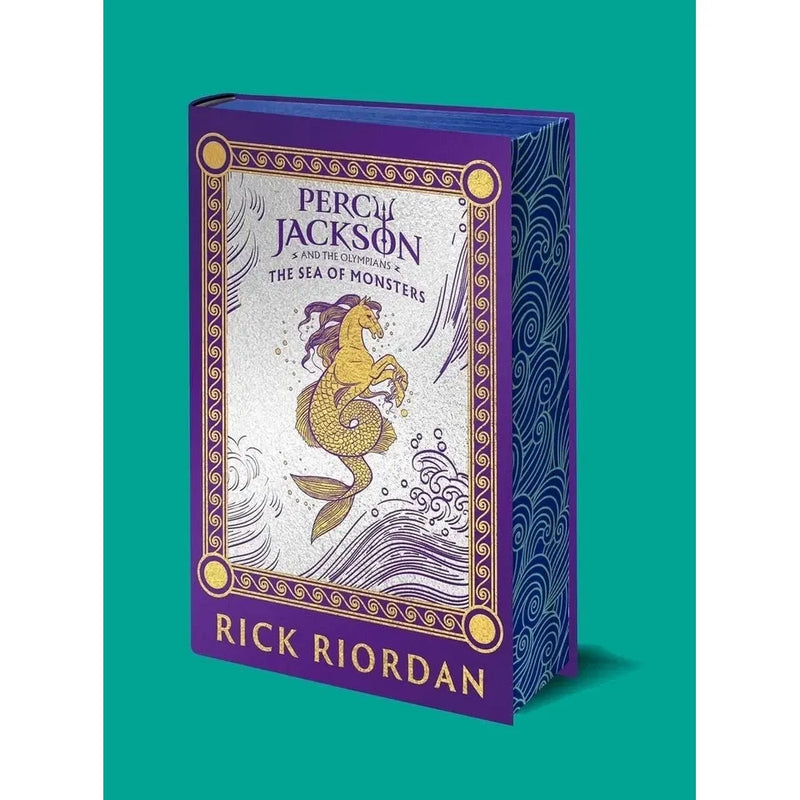 Percy Jackson and the Olympians By Rick Riordan 2 Books Collection Set (The Lightning Thief &  The Sea of Monsters) - The Book Bundle