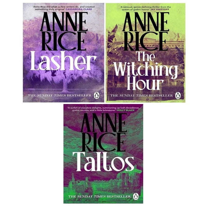 Anne Rice Collection 3 Books Set (Lasher, Taltos & Witching Hour) - The Book Bundle