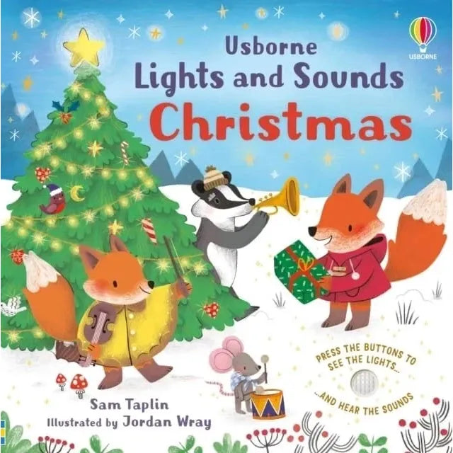 Usborne Lights and Sounds book Collection 5 Books Set By Sam Taplin - The Book Bundle