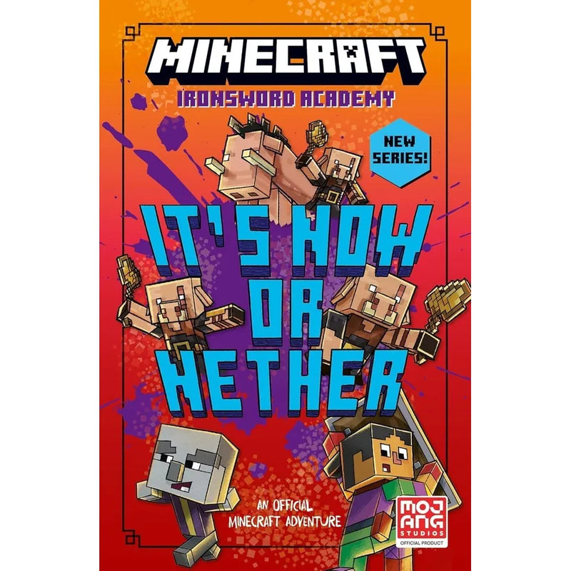 Minecraft Ironsword Academy Series By Mojang AB 3 Books Collection Set - The Book Bundle