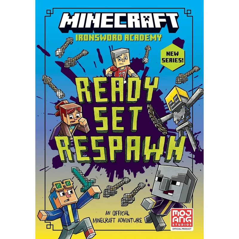 Minecraft Ironsword Academy Series By Mojang AB 3 Books Collection Set - The Book Bundle