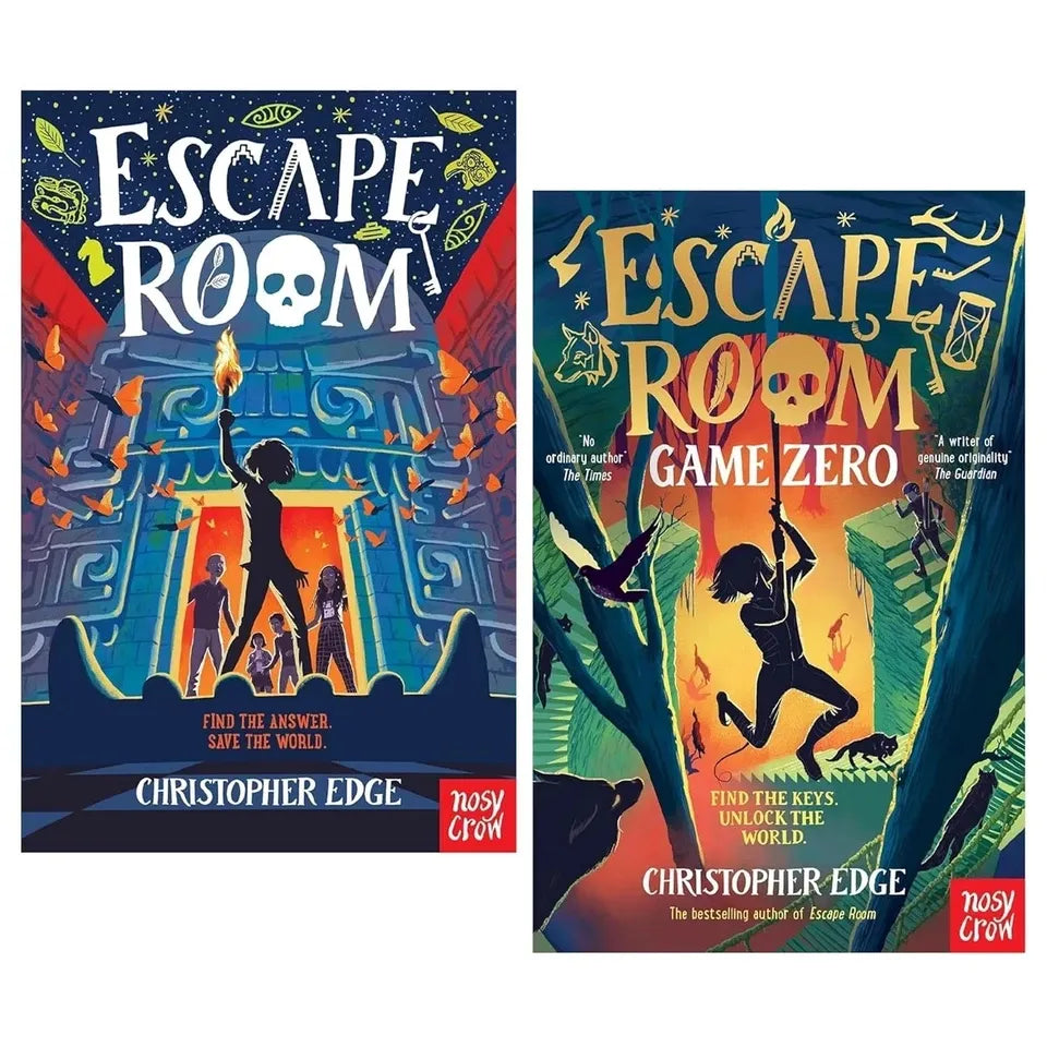 Escape Room By Christopher Edge 2 Books Collection Set (Game Zero, Esc ...
