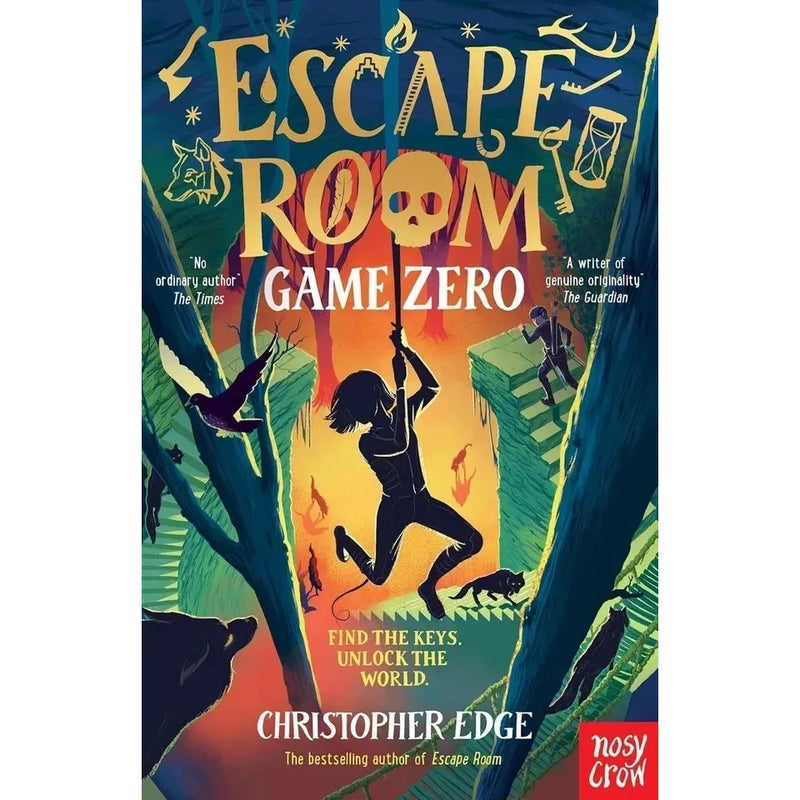 Escape Room By Christopher Edge 2 Books Collection Set (Game Zero, Escape Room) - The Book Bundle
