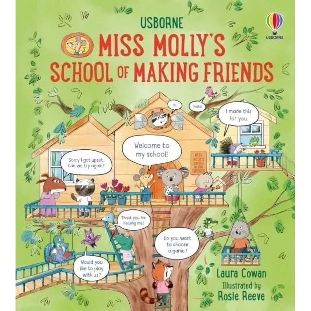 Usborne Miss Molly Collection 5 Books Set (Manners,Kindness,Confidence,Making Friends & Happiness) - The Book Bundle