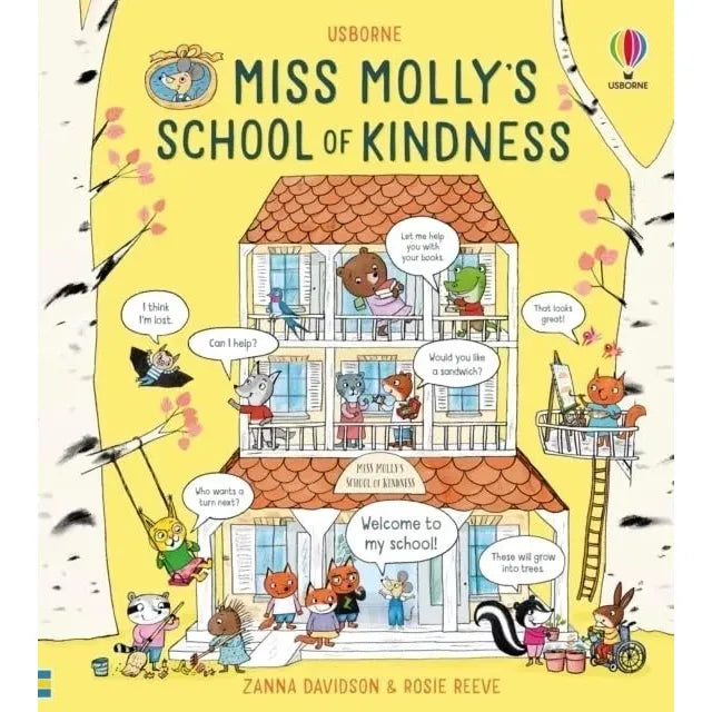 Usborne Miss Molly Collection 5 Books Set (Manners,Kindness,Confidence,Making Friends & Happiness) - The Book Bundle