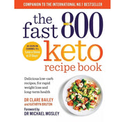Dr Michael Mosley 2 Books Collection Set (Fast 800 Keto Recipe & Fast 800 Keto) - The Book Bundle