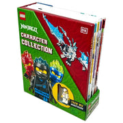 LEGO Ninjago Character Collection 8 Books Set Plus Teen Wu Minifigure by DK HB - The Book Bundle