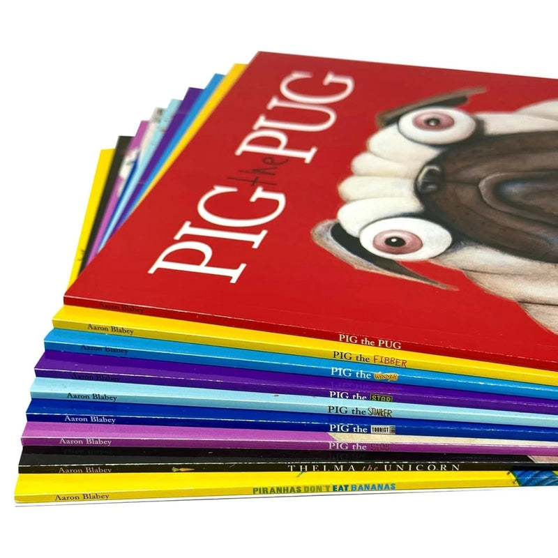 Pig the Pug & Friends Collection 9 Books Box Set (Pig the Pug,Pig the Fibber, Pig the Winner, Pig the Star) - The Book Bundle