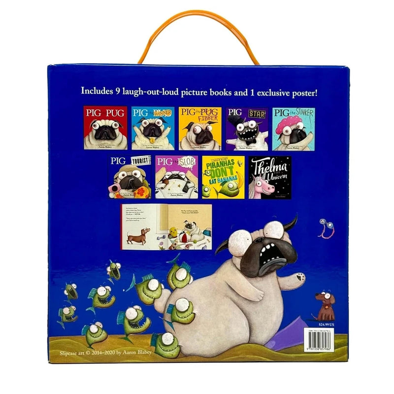 Pig the Pug & Friends Collection 9 Books Box Set (Pig the Pug,Pig the Fibber, Pig the Winner, Pig the Star) - The Book Bundle