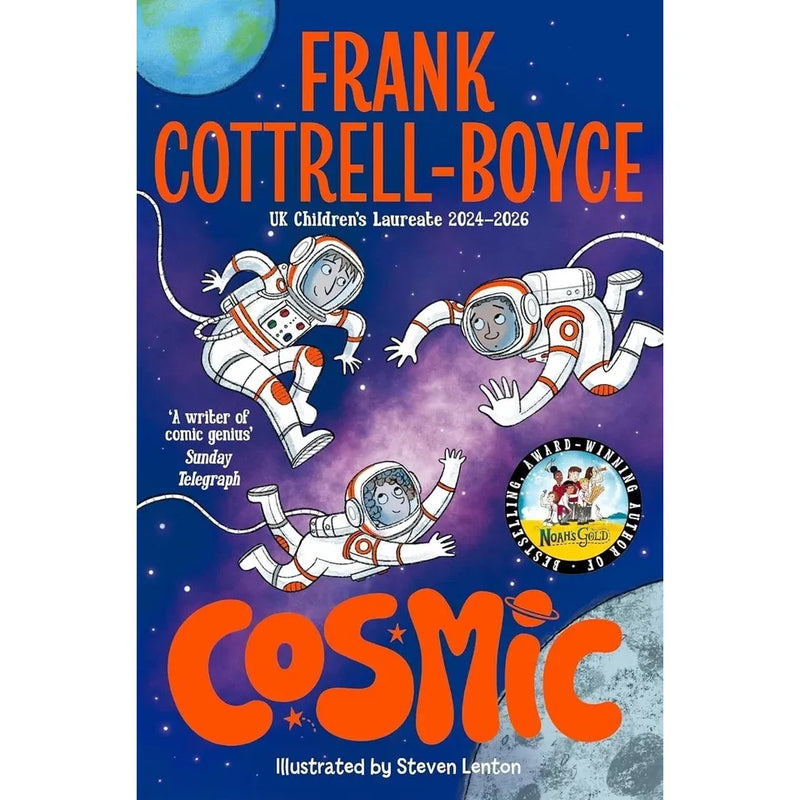 Frank Cottrell-Boyce Collection 7 Books Set (Cosmic, The Wonder Brothers, Noah's Gold, Millions, Framed, The Astounding Broccoli Boy & Sputnik's Guide to Life on Earth) - The Book Bundle