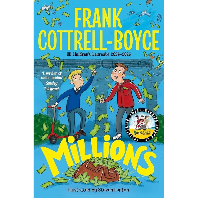 Frank Cottrell-Boyce Collection 7 Books Set (Cosmic, The Wonder Brothers, Noah's Gold, Millions, Framed, The Astounding Broccoli Boy & Sputnik's Guide to Life on Earth) - The Book Bundle