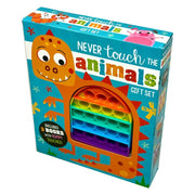Never Touch The Animals Gift Set 3 books with Bumpy Touches Box set(Never Touch the Stinky Piglets, Never Pop a Dinosaur & Never Touch the Bugs) - The Book Bundle