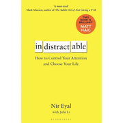 Nir Eyal Collection 2 Books Set (Indistractable, Hooked) - The Book Bundle