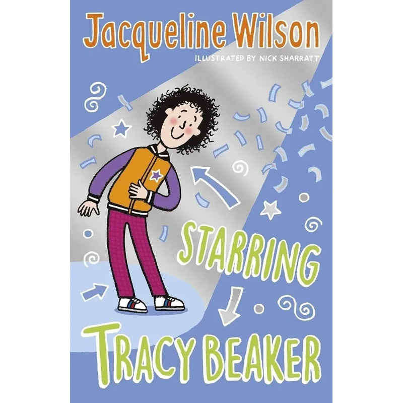 Tracy Beaker 2 Books Collection Set by Jacqueline Wilson (The Story of Tracy Beaker  & Starring Tracy Beaker) - The Book Bundle